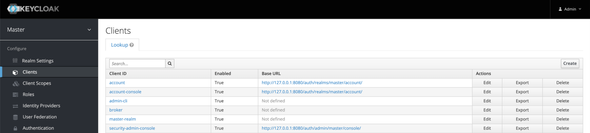 Clients in Keycloak
